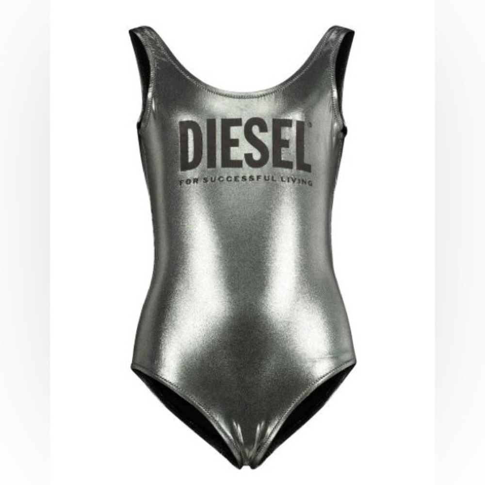 DIESEL Girl’s Metallic Swimsuit
